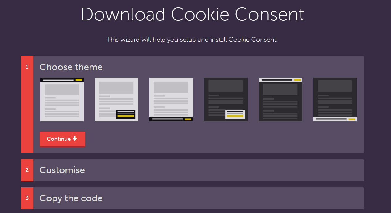 Der Cookie-Generator ist sehr einfach zu bedienen und mit wenigen Klicks bekommt ihr euren Quellcode zum Copy&Paste